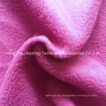 100% Polyester Stricken Polar Fleece Stoff 75D / 96f